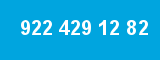 922 429 12 82 922 429 12 82